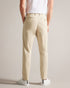 HAYBRN-Trousers-Regular Fit Textured Chino Tr- Ted Baker Romania